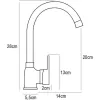 Kitchen Tap Pyramis 090 923 501 Vanilla