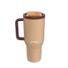 Termoskuppi kannella Kambukka 11-08001 Oranssi Pronssi Ruostumaton teräs 950 ml