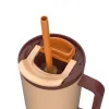 Termoskuppi kannella Kambukka 11-08001 Oranssi Pronssi Ruostumaton teräs 950 ml