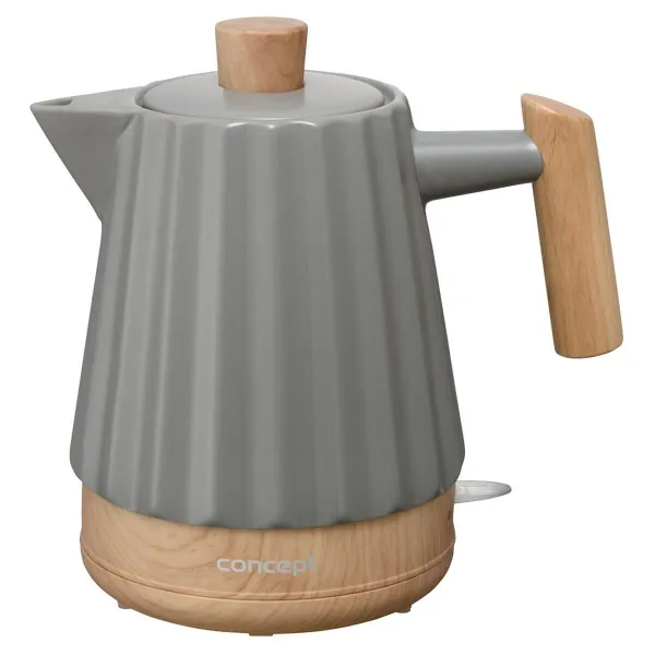 Tējkanna Concept RK0092 Tumši pelēks Keramiska 1500 W 1,5 L