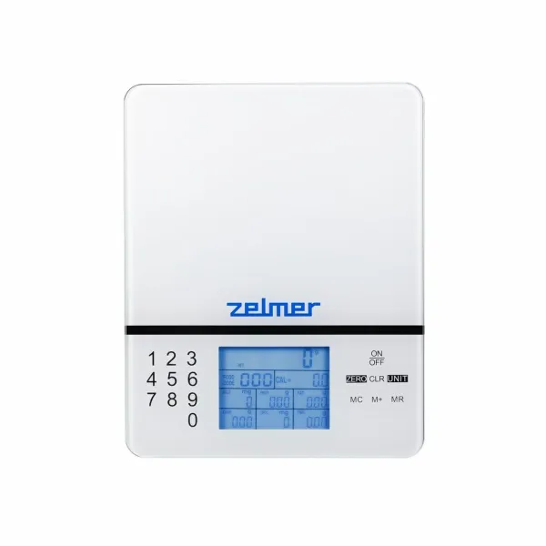 kitchen scale Zelmer ZKS 1500N White 5 kg