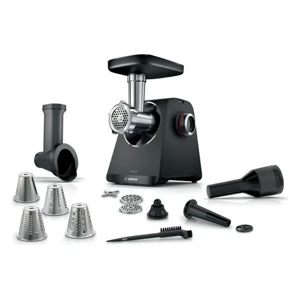 Mėsmalė BOSCH MFWS440B Juoda Sidabras Plastmasinis 1900 W 2,5 Kg/min