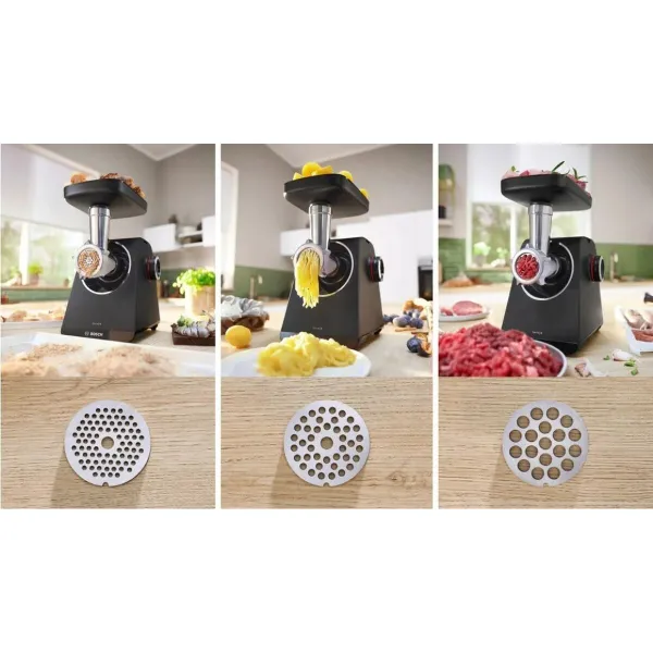 Mincer BOSCH MFWS440B Black Silver Plastic 1900 W 2,5 Kg/min