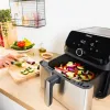 Oro gruzdintuvė Tefal EY855D10 Juoda 7,5 L