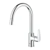 Maišytuvas su viena rankenėle Grohe 30547000 Chromas