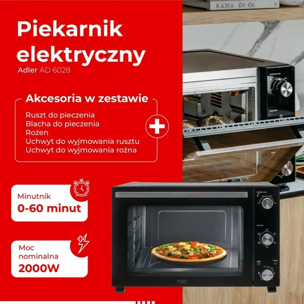 Camping stove Adler AD 6028 2000 W