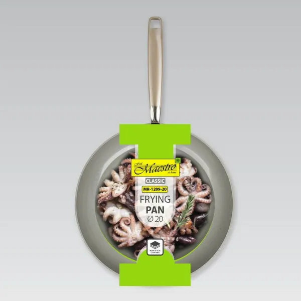 Keptuvė Feel Maestro MR-1209-20 Pilka Nerūdijantis plienas Aliuminis Ø 20 cm
