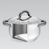 Kannellinen vuoka Feel Maestro MR-3522-6M-BLACK Hopeinen Teräs Ruostumaton teräs Ø 18 cm Ø 20 cm Ø 16 cm 2,5 L 1,8 L 3,5 L (6 Ka