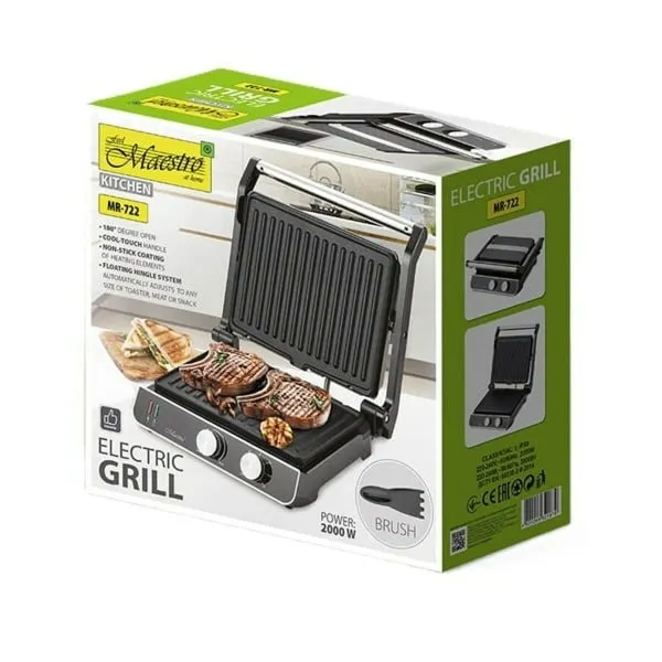 Electric Barbecue Feel Maestro MR-722 2000 W