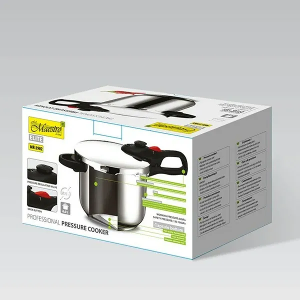 Pressure cooker Feel Maestro MR-2902 Stainless steel 6 L