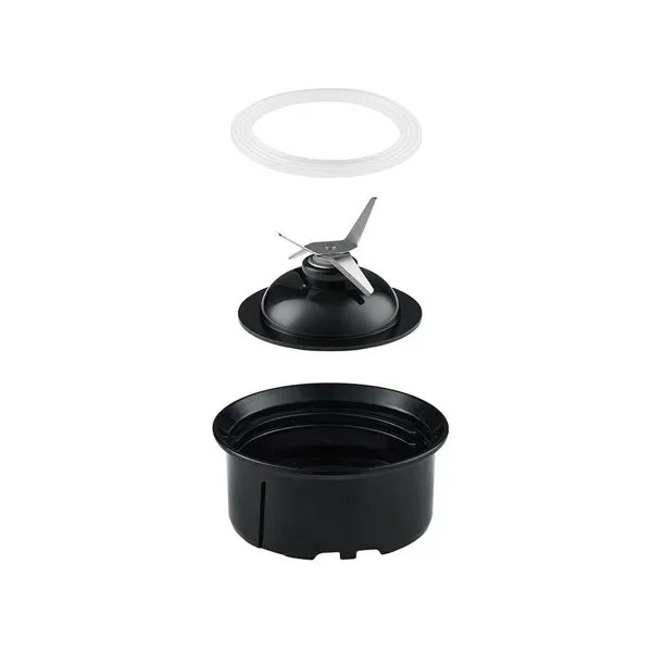 Cup Blender Lafe LAFBLE47472 Black black 1,5 L