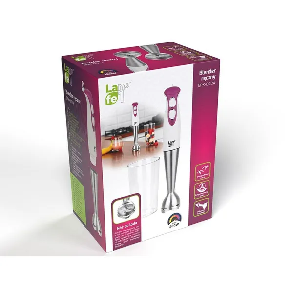 Миксер с колбой Lafe LAFBLE46741 Белый Серый 400 W