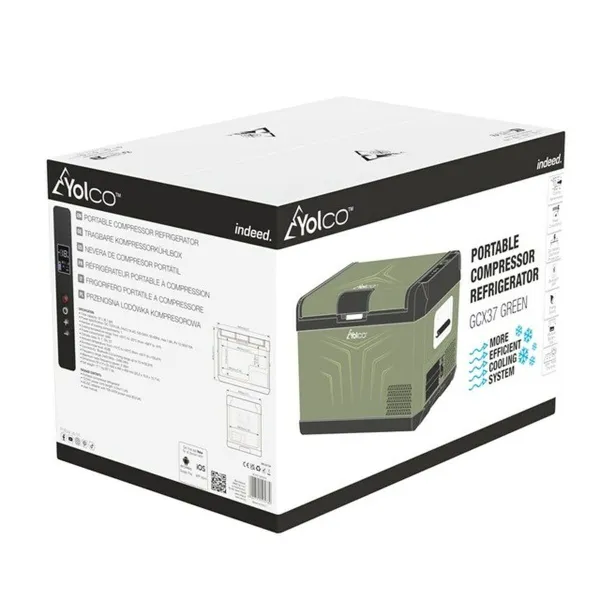 Mini Fridge Yolco GCX37 Green 50 W 37 L