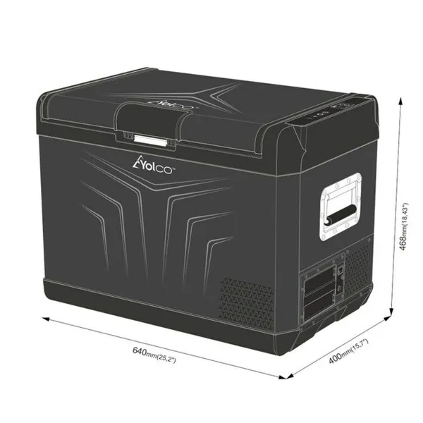 Мини холодильник Yolco GCX47 Чёрный 50 W 47 L