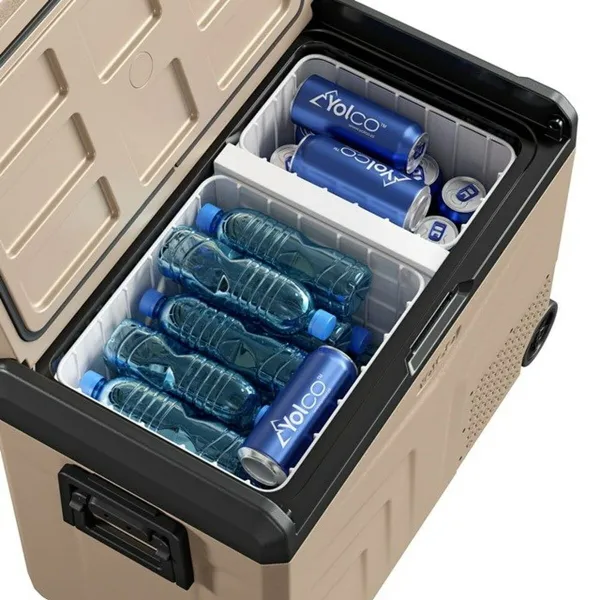 Mini šaldytuvas Yolco TCX60 Juoda Smėlio 60 W 14 L 60 L 46 L
