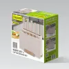 Set of Kitchen Knives and Stand Feel Maestro MR-1412-BEIGE