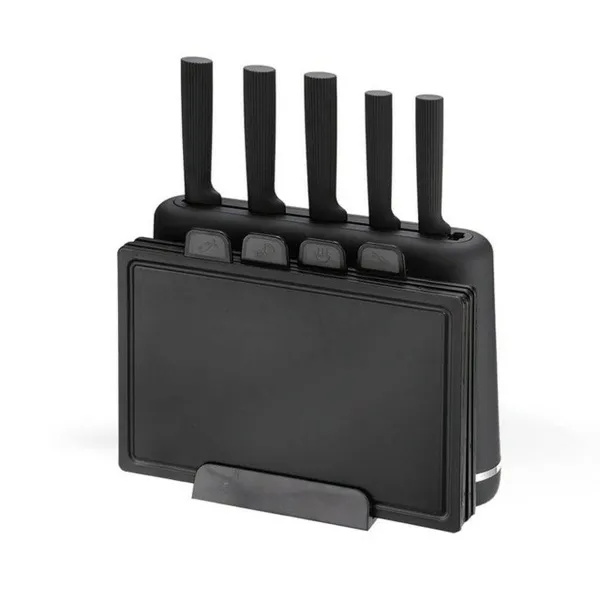 Setti keittiöveitsiä ja teline Feel Maestro MR-1412-BLACK