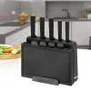 Setti keittiöveitsiä ja teline Feel Maestro MR-1412-BLACK