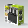 Virtuves Nažu un Statīvu Komplekts Feel Maestro MR-1412-BLACK