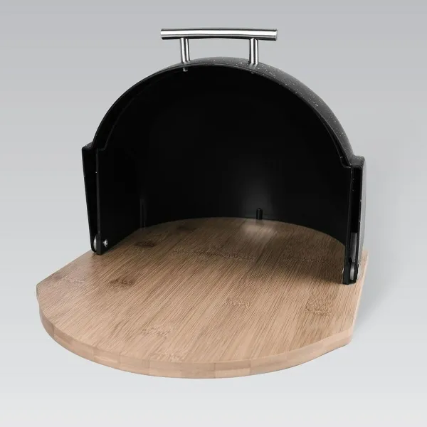 Leipäkori Feel Maestro MR-1678G-BLACK Valkoinen Musta Puu Puu, bambu Muovinen (1 osaa)