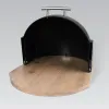Breadbasket Feel Maestro MR-1678G-BLACK White Black Wood Wood, bamboo Plastic (1 Unit)