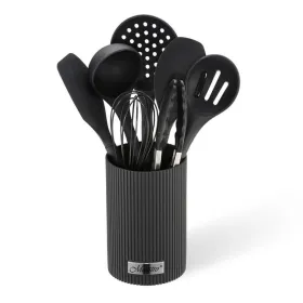 Set of Kitchen Knives and Stand Feel Maestro MR-1542-BLACK