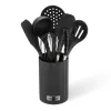 Virtuvinių peilių ir stovo komplektas Feel Maestro MR-1542-BLACK