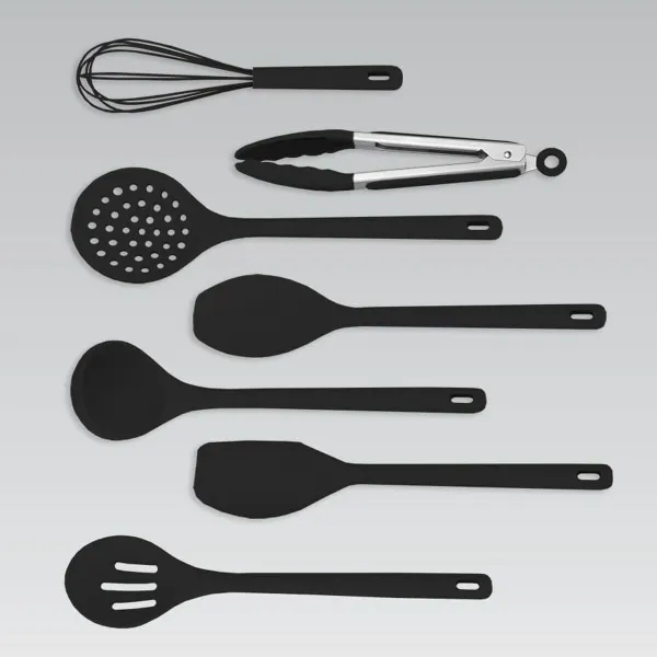 Set of Kitchen Knives and Stand Feel Maestro MR-1542-BLACK