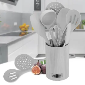 Set of Kitchen Knives and Stand Feel Maestro MR-1542-GREY