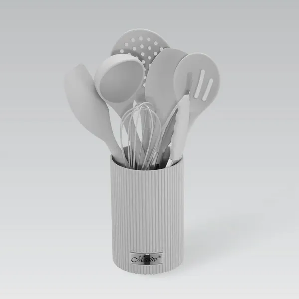 Set of Kitchen Knives and Stand Feel Maestro MR-1542-GREY