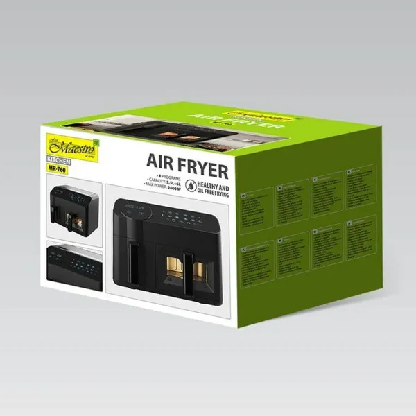 Airfryer Feel Maestro MR-760 Musta