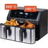 Oro gruzdintuvė Eldom IK1500 dualcrisp Juoda 2000 W 9 L
