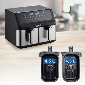 Oro gruzdintuvė Eldom IK1500 dualcrisp Juoda 2000 W 9 L