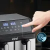 Air Fryer Eldom IK1500 dualcrisp Black 2000 W 9 L