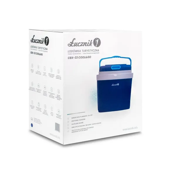 Mini Fridge Łucznik CBX-33 Blue 33 L