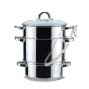 Пароварка с кастрюлей Feel Maestro MR-1030 Металл Силикон Нержавеющая сталь Ø 26 cm 8 L 4,5 L