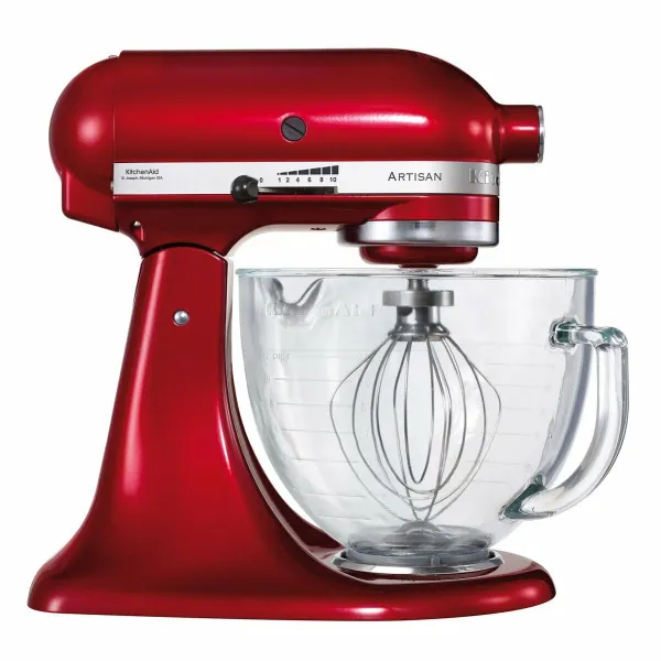 Virtuves Kombains KitchenAid 5KSM156ECA Sarkans 300 W 4,8 L