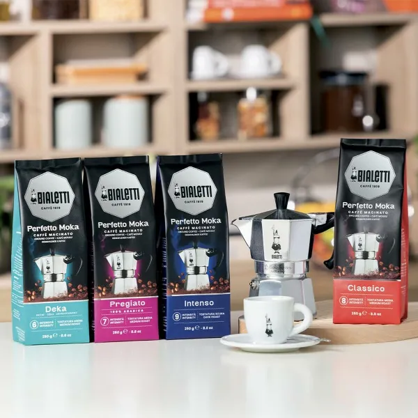 Maltā kafija Bialetti Perfetto Moka Decaf 250 g