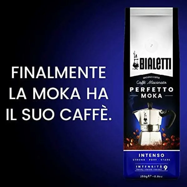 Молотый кофе Bialetti Perfetto Moka Intens 250 g