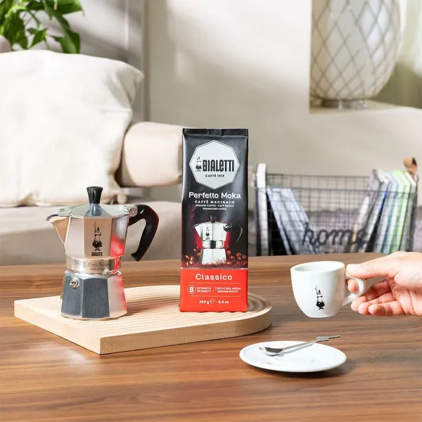 Kahvijauhe Bialetti Perfetto Moka Classic 250 g (2 osaa)