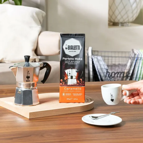 Молотый кофе Bialetti Perfetto Moka Carmello 250 g