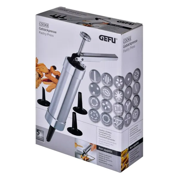 Pastry Bag Gefu G-14320 Black Steel