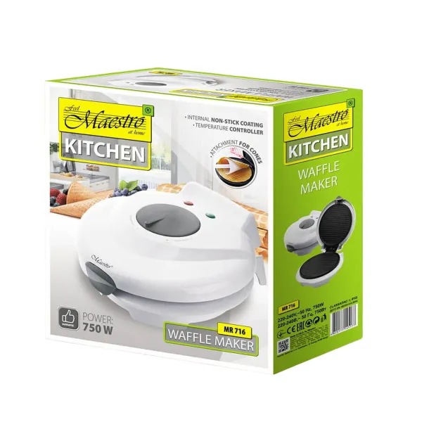 Waffle Maker Feel Maestro MR-716