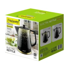 Tējkanna Feel Maestro MR-074 Melns Zelts Keramiska 1500 W 1,5 L