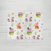 Tabletti Kids&Cotton Time Backing Monivärinen 45 x 35 cm 2 osaa