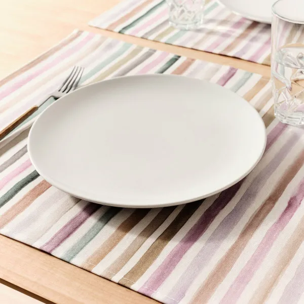 Tabletti Belum Naiara 4-100 Monivärinen 50 x 40 cm Raidat 2 osaa