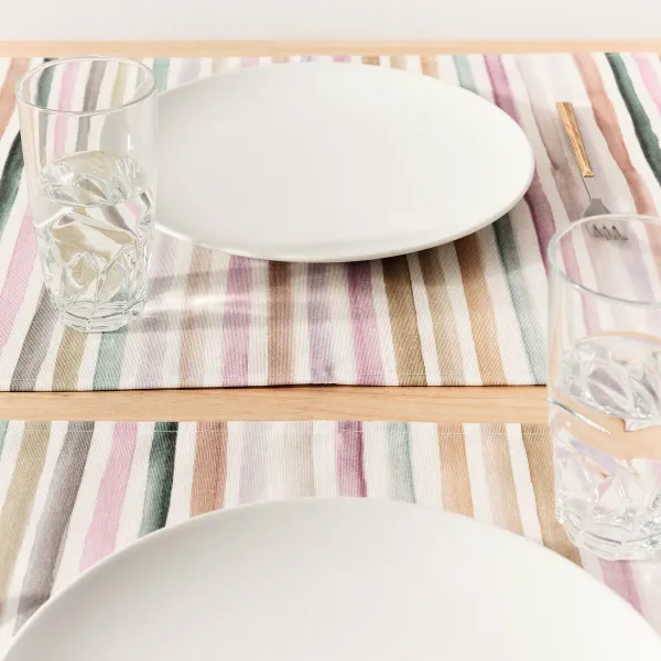 Tabletti Belum Naiara 4-100 Monivärinen 50 x 40 cm Raidat 2 osaa