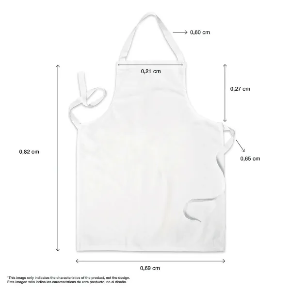 Apron Belum 0400-1 Multicolour 110 x 69 cm