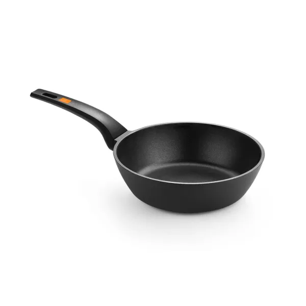 Keptuvė BRA A271128 Juoda Aliuminis Ø 28 cm