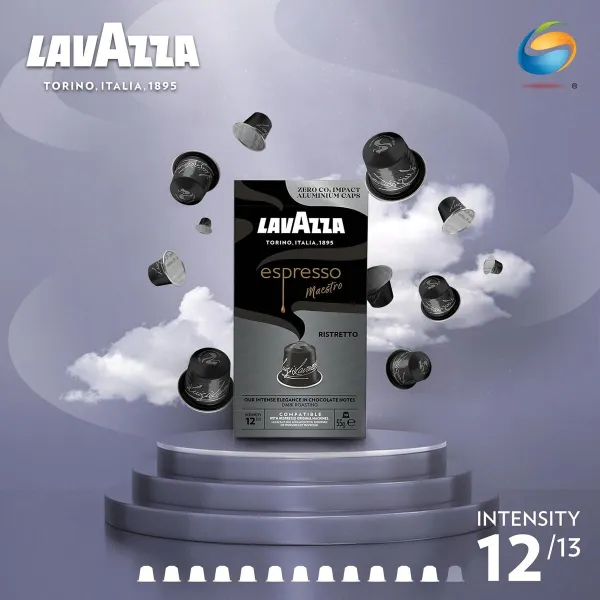 Kafijas Kapsulas Lavazza 08667 Espresso Intenso 10 Kapsulas